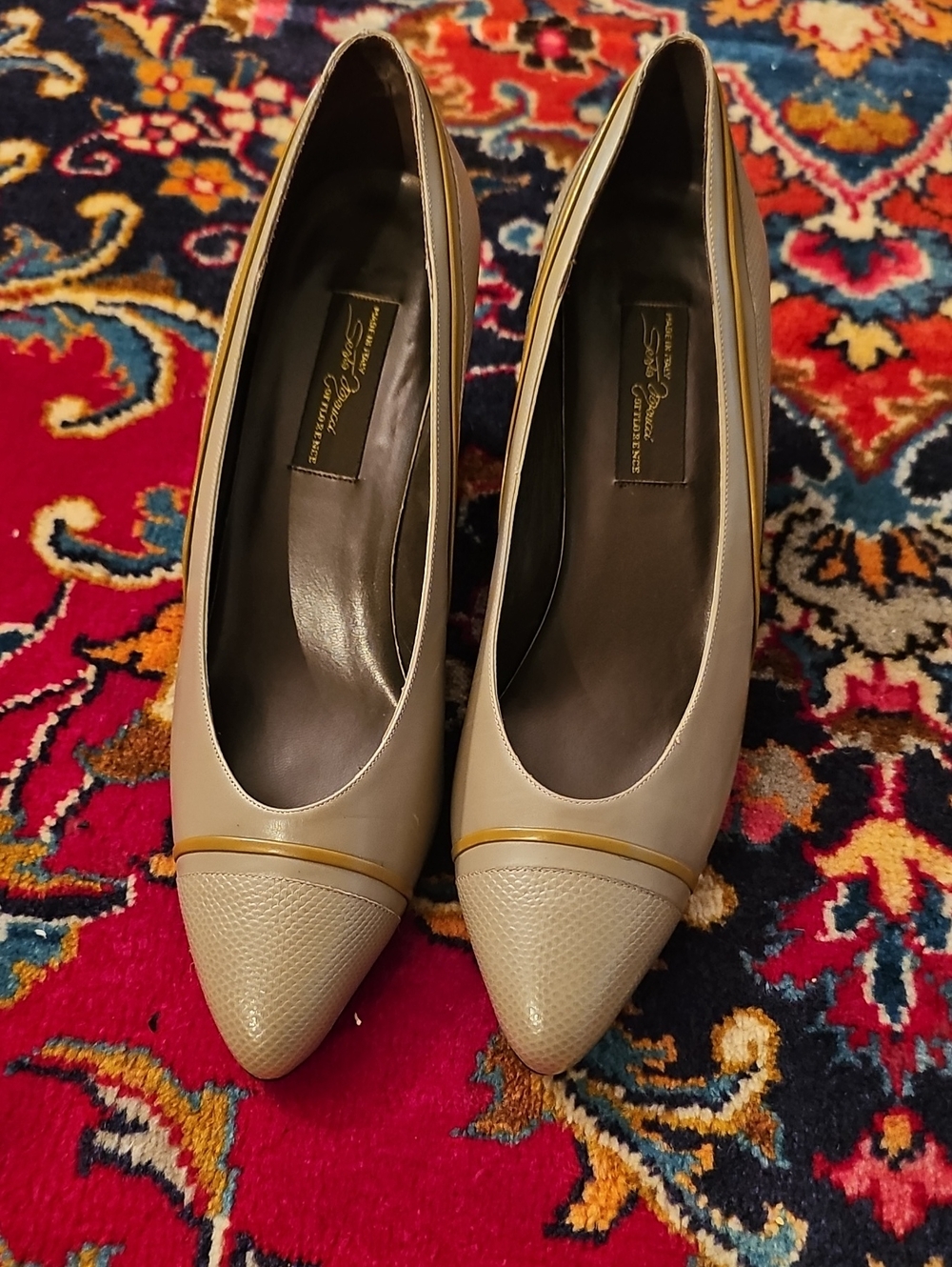 Vintage NEVER WORN-Sesto Meucci Leather Pumps